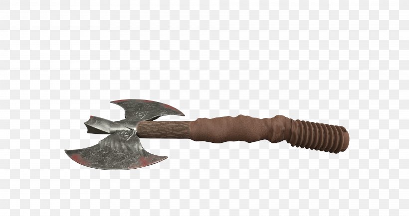 Axe Weapon Hand Tool, PNG, 3840x2034px, Axe, Battle Axe, Blade, Firearm, Hand Tool Download Free