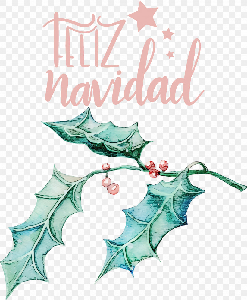 Christmas Day, PNG, 2474x3000px, Feliz Navidad, American Holly, Christmas Day, Drawing, Holly Download Free