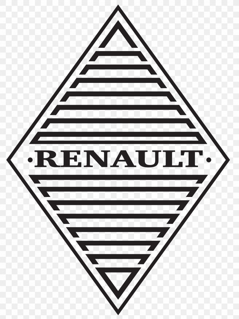 Renault Samsung Motors Car Renault Estafette Logo, PNG, 2000x2667px, Renault, Area, Automotive Industry, Black, Black And White Download Free