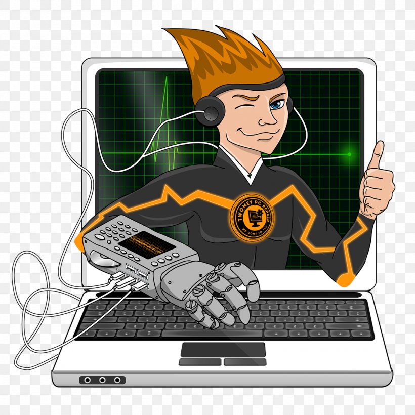 Twomey PC Repair Logo Laptop, PNG, 1500x1500px, Logo, Arkansas, Cartoon, Highland, Human Behavior Download Free