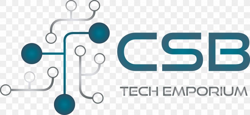 CSB Tech Emporium Graphic Design Logo, PNG, 2437x1125px, Csb Tech Emporium, Area, Bahamas, Blue, Brand Download Free