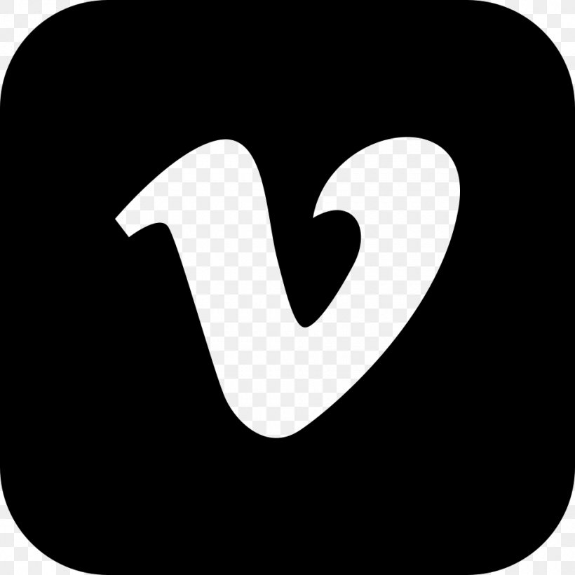 Vimeo Logo Download, PNG, 980x980px, Vimeo, Black, Black And White, Brand, Logo Download Free