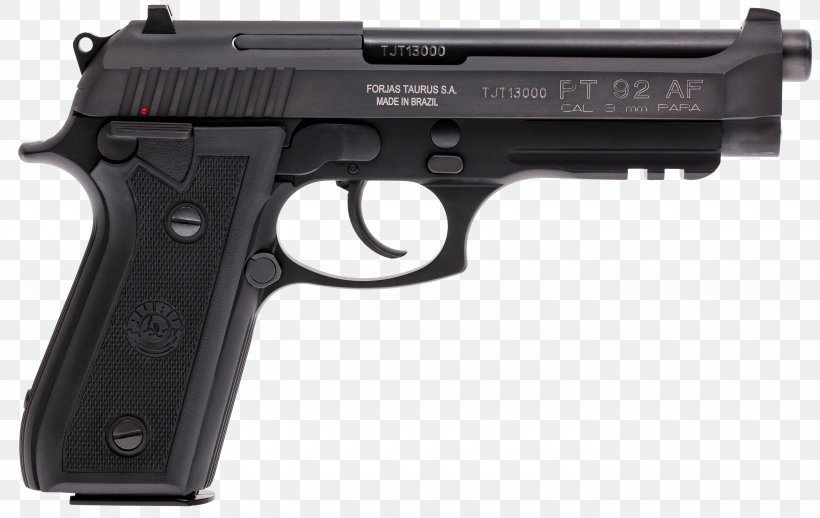Beretta M9 Taurus PT92 Firearm Pistol, PNG, 5620x3554px, 919mm Parabellum, Beretta M9, Air Gun, Airsoft, Airsoft Gun Download Free