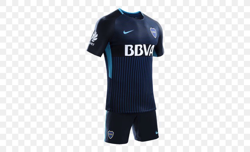 Boca Juniors T-shirt 2017–18 Argentine Primera División 2018 Copa Libertadores Sweater, PNG, 500x500px, 2018, 2018 Copa Libertadores, Boca Juniors, Active Shirt, Blue Download Free