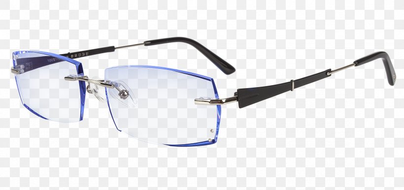 Glasses Near-sightedness Diamond, PNG, 2362x1112px, Glasses, Blue, Concepteur, Designer, Diamond Download Free