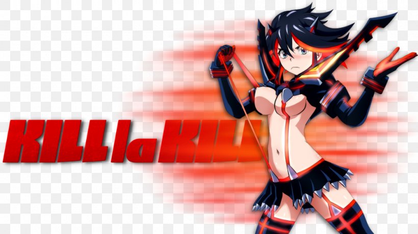 Ryuko Matoi Satsuki Kiryuin Senketsu Nonon Jakuzure Fan Art, PNG, 1000x562px, Watercolor, Cartoon, Flower, Frame, Heart Download Free