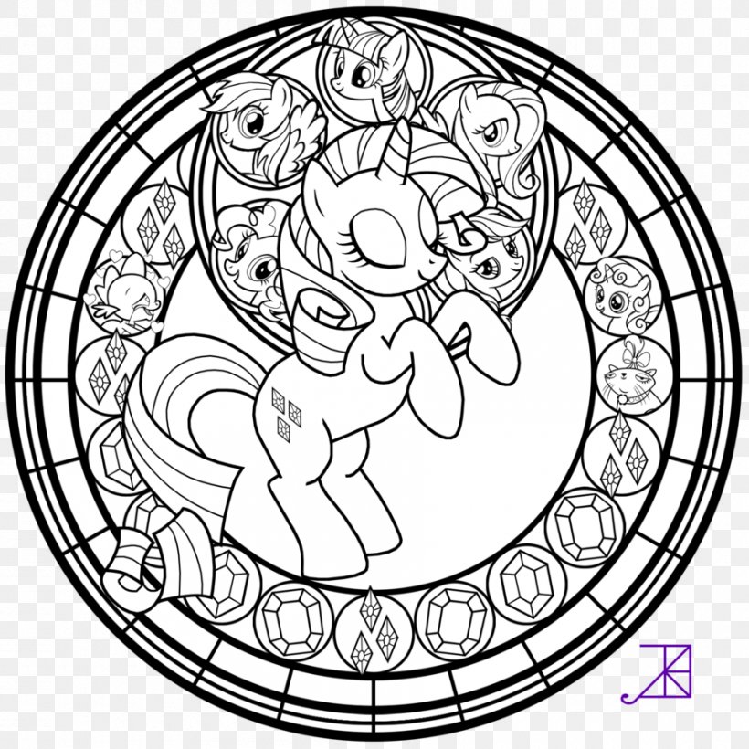 Sunset Shimmer Pony Princess Luna Coloring Book Stained Glass, PNG, 900x900px, Watercolor, Cartoon, Flower, Frame, Heart Download Free