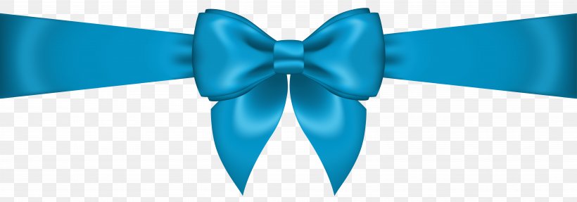 Bow Tie Blue Ribbon Product, PNG, 7562x2651px, Ribbon, Aqua, Azure, Blue, Blue Ribbon Download Free