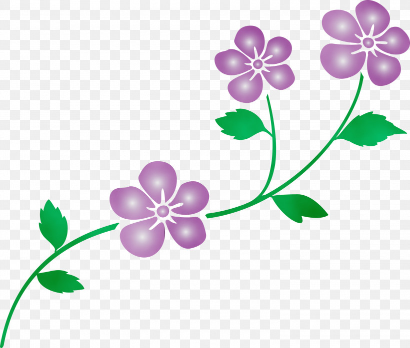 Flower Leaf Plant Violet Petal, PNG, 3000x2551px, Flower Frame, Decoration Frame, Flower, Leaf, Paint Download Free