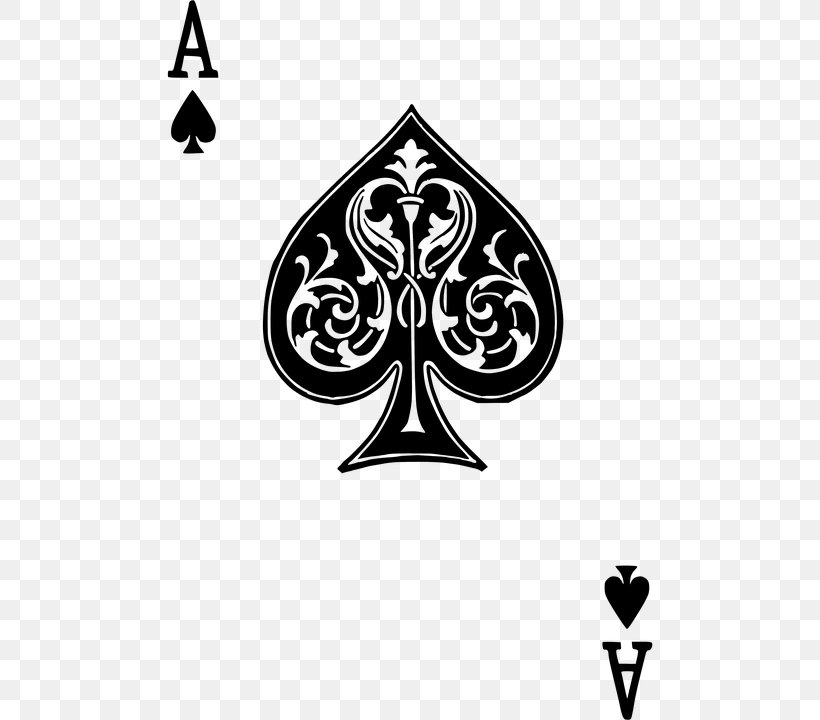 Playing Card Ace Of Spades Standard 52-card Deck Card Game, PNG, 600x720px, Watercolor, Cartoon, Flower, Frame, Heart Download Free