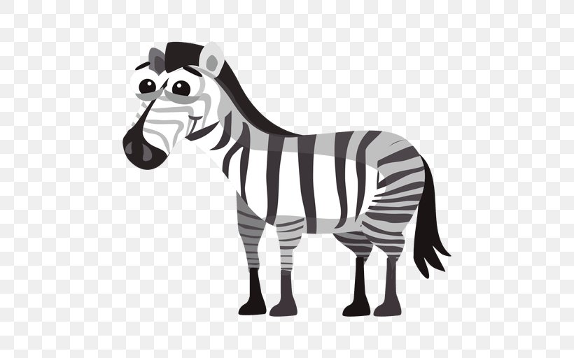 Zebra Drawing Clip Art, PNG, 512x512px, Zebra, Animal Figure, Black And White, Cuteness, Drawing Download Free