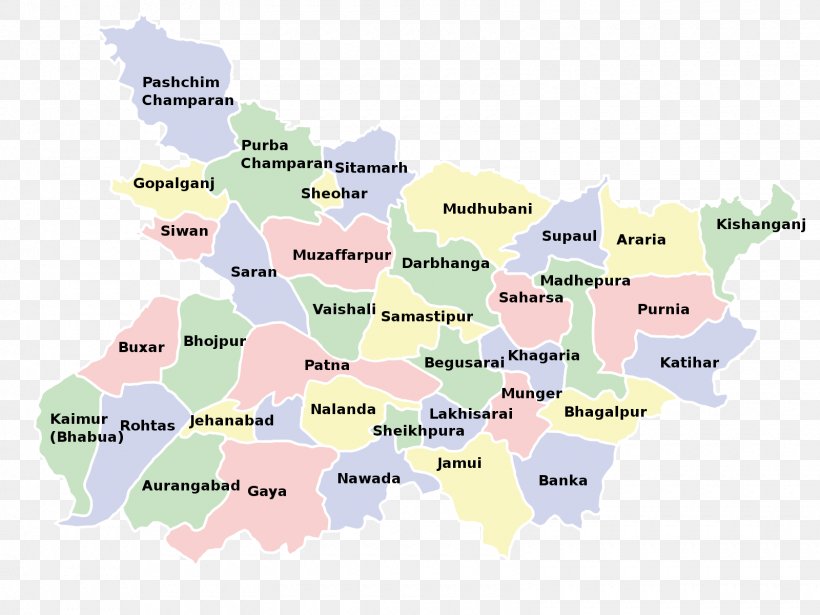 Bihar Wikipedia Map District Encyclopedia, PNG, 1600x1200px, Bihar, Area, Catalan Wikipedia, City, City Map Download Free