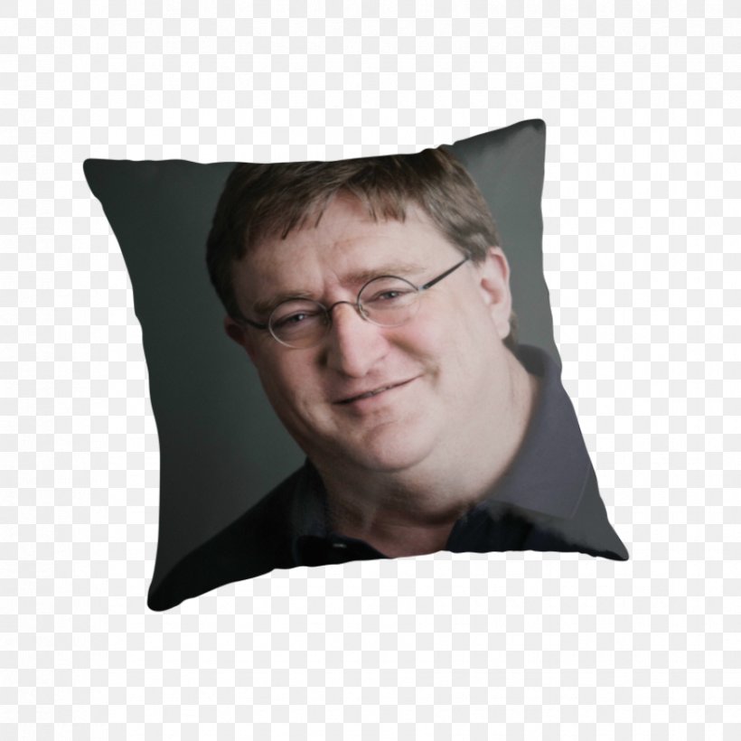 Gabe Newell Half-Life 2: Episode Three Counter-Strike Pillow The Elder Scrolls V: Skyrim, PNG, 875x875px, Gabe Newell, Counterstrike, Cushion, Elder Scrolls V Skyrim, Eyewear Download Free