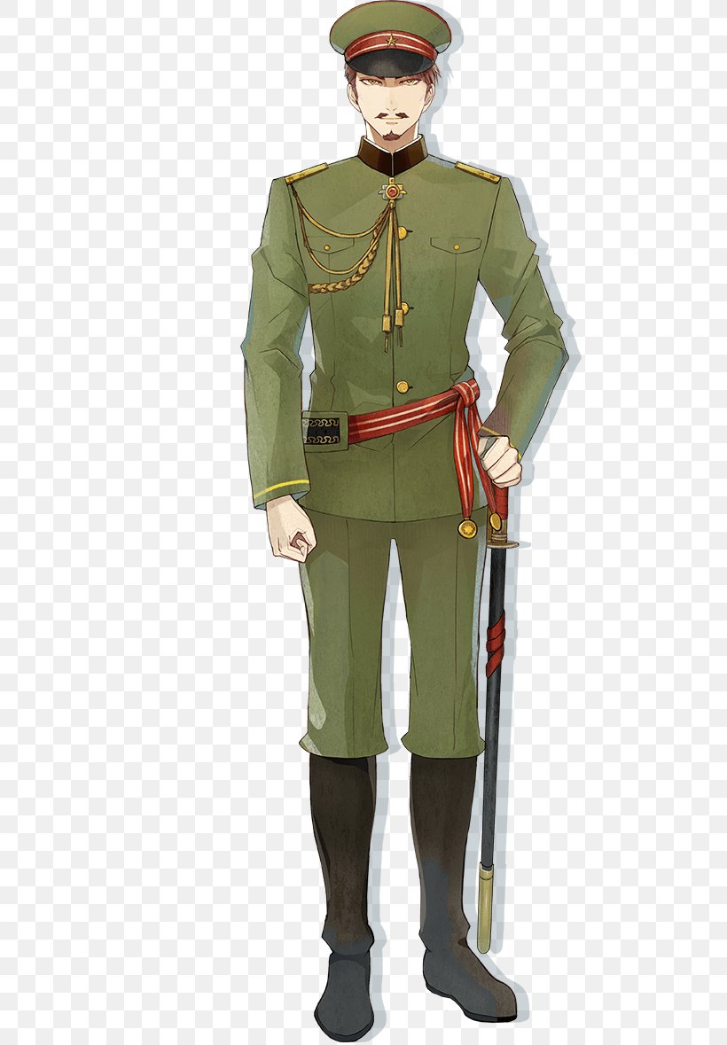 Nil Admirari No Tenbin: Teito Genwaku Kitan Army Officer Owase Military Police Military Uniform, PNG, 685x1179px, Army Officer, Character, Costume, Costume Design, Gentleman Download Free