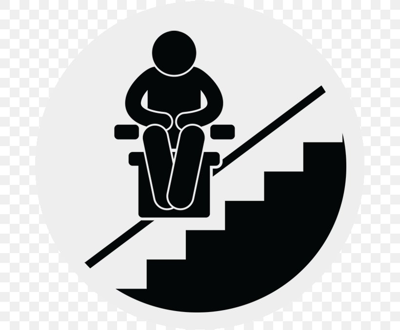Stairlift Elevator Stannah Lifts, PNG, 677x678px, Stairlift, Black And White, Brand, Chair, Elevator Download Free