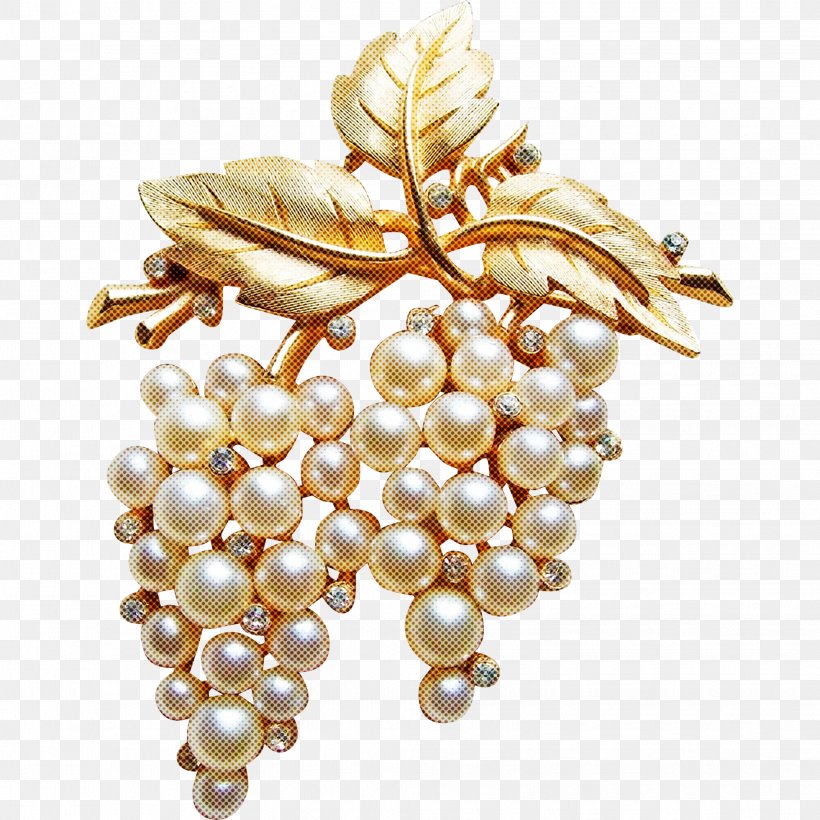 Brooch Pearl Jewellery Plant Grape, PNG, 2038x2038px, Brooch, Grape, Grapevine Family, Jewellery, Pearl Download Free