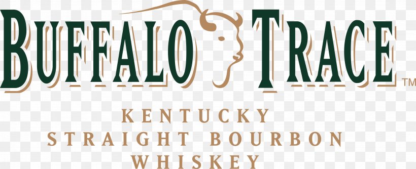 Buffalo Trace Distillery Logo Bourbon Whiskey Clip Art, PNG, 4724x1925px, Buffalo Trace Distillery, Bourbon Whiskey, Brand, Kentucky, Logo Download Free