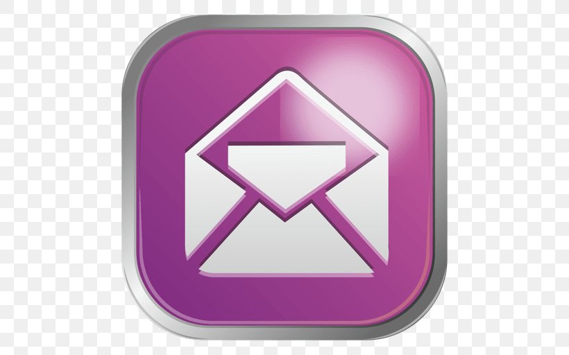 Email Yahoo! Mail Mailbox Provider, PNG, 512x512px, Email, Email Attachment, Gmail, Magenta, Mailbox Provider Download Free