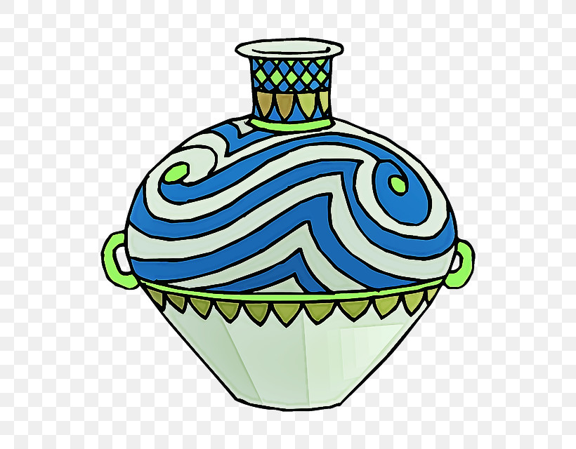 Green Ceramic Vase Pottery Pattern, PNG, 640x640px, Green, Ceramic, Pottery, Serveware, Vase Download Free