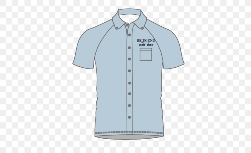 T-shirt Outerwear Collar Sleeve Button, PNG, 500x500px, Tshirt, Barnes Noble, Blue, Button, Clothing Download Free