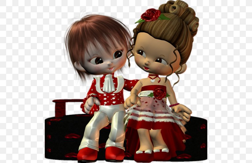 Valentine's Day Doll, PNG, 530x530px, Doll, Animaatio, Avatar, Blog, Brown Hair Download Free