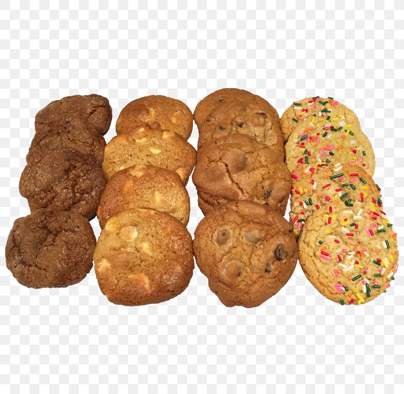 Biscuits Bakery Chocolate Chip Cookie Cookie Dough Hot Cookie, PNG, 800x800px, Biscuits, Anzac Biscuit, Baked Goods, Bakery, Baking Download Free