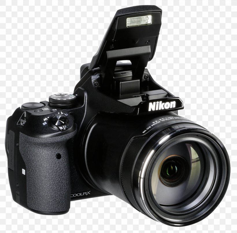 Digital SLR Nikon Coolpix P900 Camera Lens, PNG, 1200x1185px, Digital Slr, Bridge Camera, Camera, Camera Accessory, Camera Flashes Download Free
