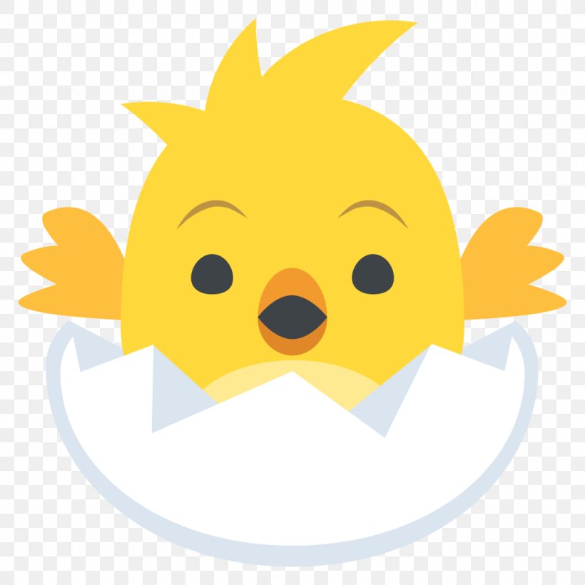 Emoji Infant T-shirt Bird Chicken, PNG, 1024x1024px, Emoji, Beak, Bird, Birth, Carnivoran Download Free