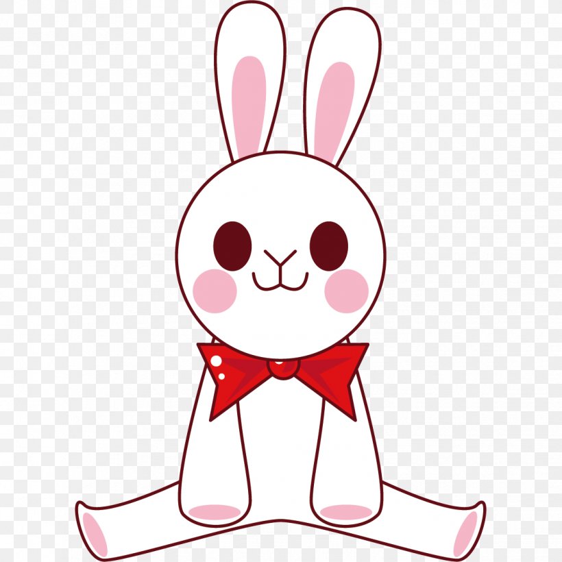 Rabbit Easter Bunny Clip Art, PNG, 1135x1135px, Watercolor, Cartoon, Flower, Frame, Heart Download Free