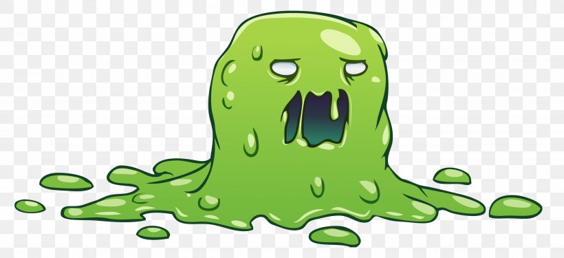 Monster Ooze Slime, PNG, 3655x1672px, Monster, Amphibian, Animal Figure, Cartoon, Concept Art Download Free