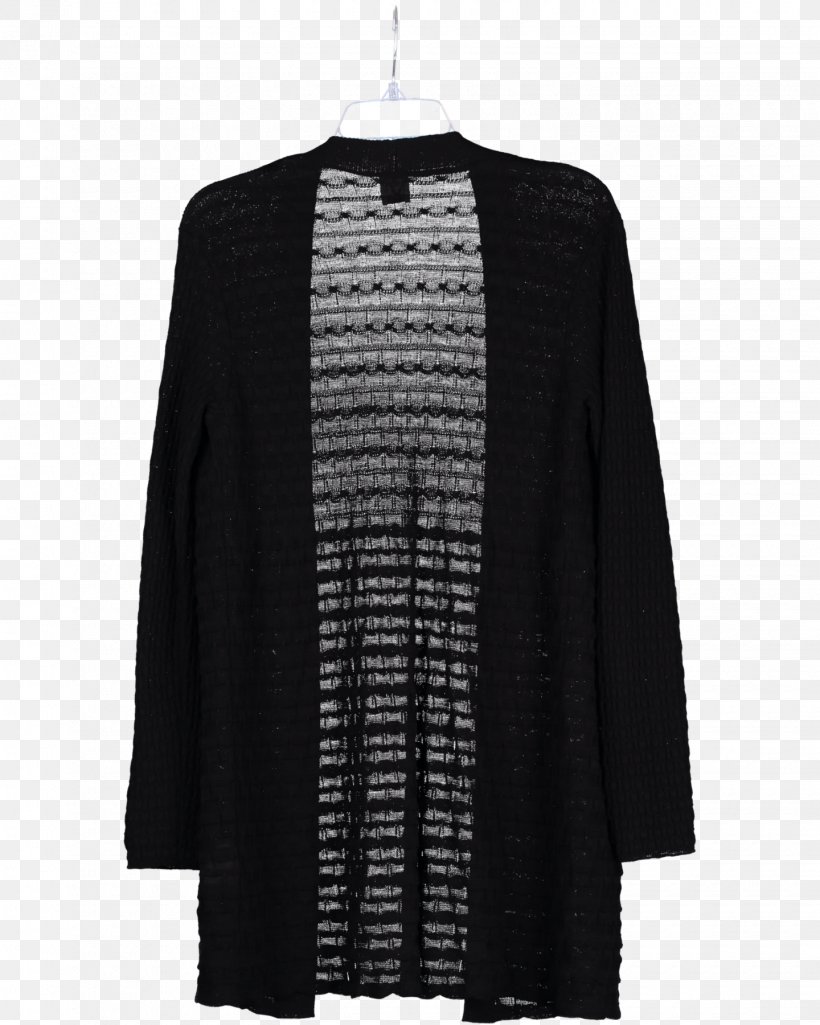Cardigan Sleeve Coat Black M, PNG, 1440x1800px, Cardigan, Black, Black M, Clothing, Coat Download Free