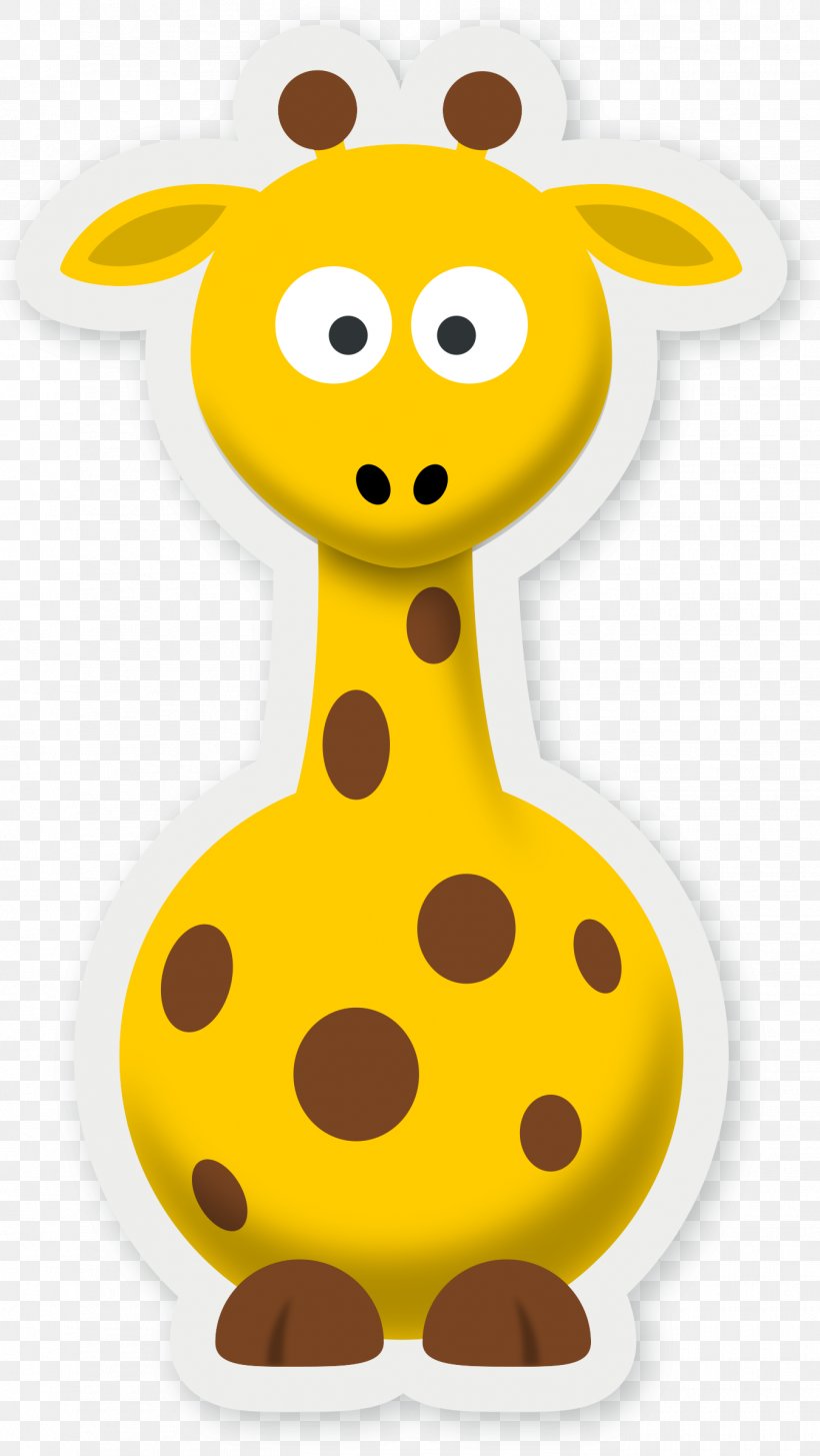 Emoticon, PNG, 1350x2397px, Yellow, Cartoon, Emoticon, Giraffe, Giraffidae Download Free
