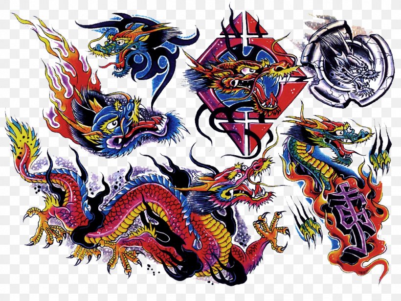 Flash Tattoo Artist Color, PNG, 1024x768px, Flash, Art, Color, Design Classic, Dragon Download Free