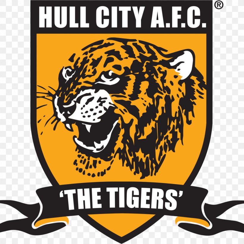 Hull City KCOM Stadium English Football League Hull Kingston Rovers, PNG, 1024x1024px, Hull City, Artwork, Big Cats, Brand, Carnivoran Download Free