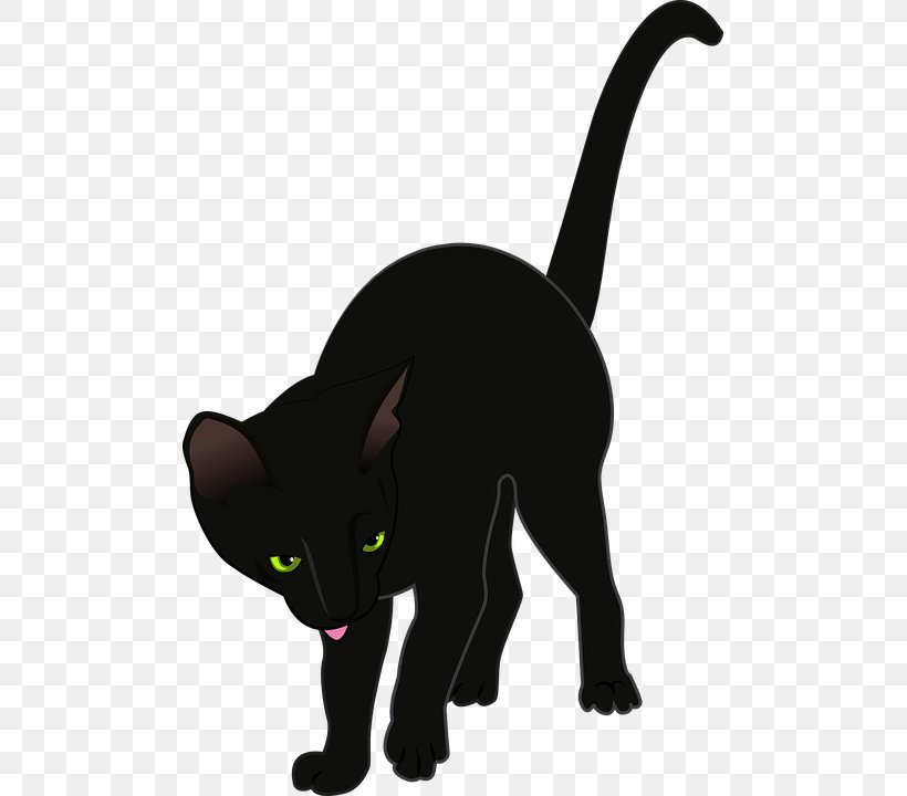 Cat Clip Art Openclipart Vector Graphics Image, PNG, 489x720px, Cat, Black, Black Cat, Burmese, Carnivoran Download Free