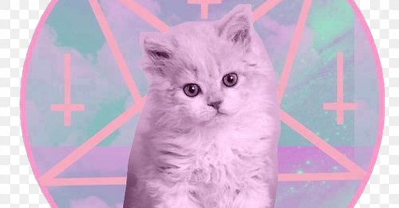 Kitten Cat Satanism Baphomet, PNG, 1200x628px, Kitten, Anton Lavey, Baphomet, British Semi Longhair, Carnivoran Download Free