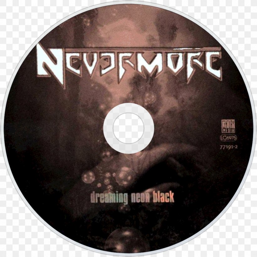 Nevermore Dreaming Neon Black Dead Heart In A Dead World Album Century Media Records, PNG, 1000x1000px, Watercolor, Cartoon, Flower, Frame, Heart Download Free