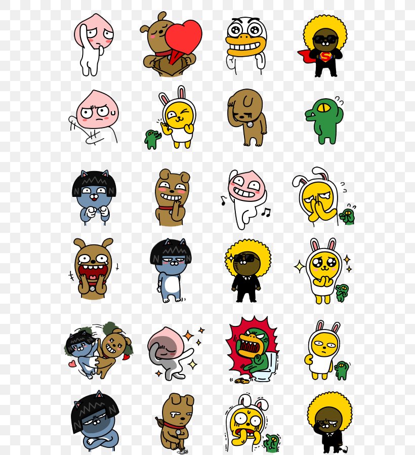 KakaoTalk Emoticon Kakao Friends Sticker, PNG, 600x899px, Kakaotalk, Cartoon, Daum, Emoji, Emoticon Download Free