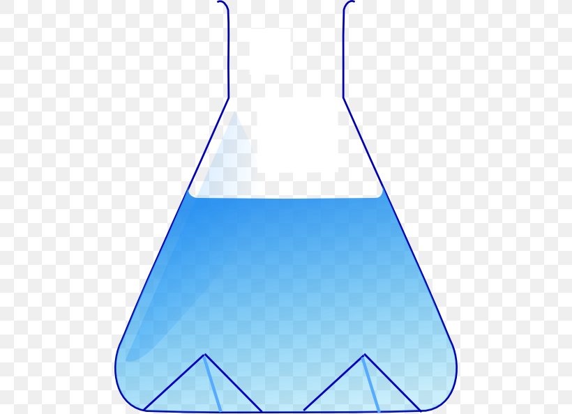 Laboratory Flasks Clip Art Vector Graphics Chemistry, PNG, 492x594px, Laboratory Flasks, Area, Art, Beaker, Blue Download Free