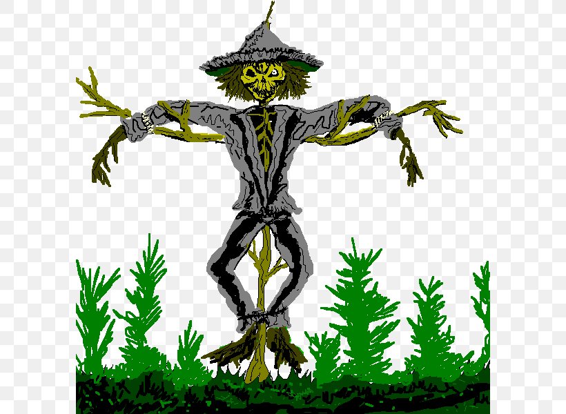 Scarecrow Halloween Free Content Clip Art, PNG, 600x600px, Scarecrow, Blog, Fictional Character, Free Content, Ghost Download Free