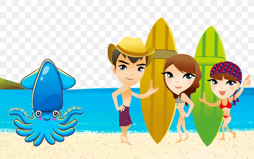 Surfing Illustration, PNG, 1269x800px, Surfing, Art, Boy, Cartoon, Fictional Character Download Free