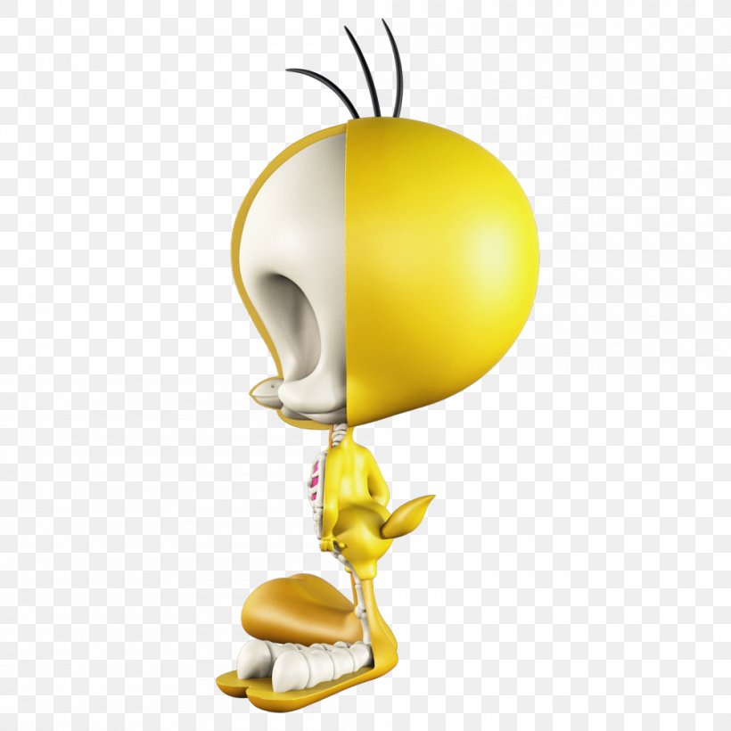 Tweety Golden Age Of American Animation Looney Tunes Character Warner Bros., PNG, 1000x1000px, Tweety, Anatomy, Character, Food, Fruit Download Free