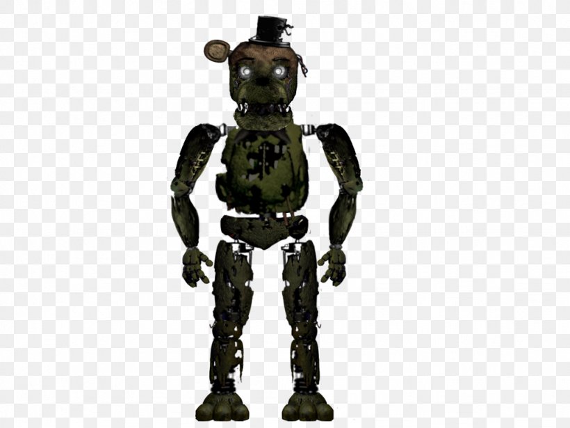 Freddy Fazbear's Pizzeria Simulator Five Nights At Freddy's 3 Five Nights At Freddy's 2 Endoskeleton, PNG, 1024x768px, Endoskeleton, Action Figure, Fictional Character, Figurine, Jump Scare Download Free