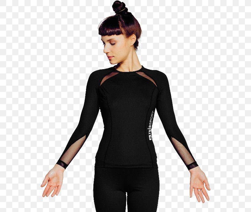 T-shirt Sleeve Sport Top Little Black Dress, PNG, 556x693px, Tshirt, Abdomen, Arm, Black, Black M Download Free