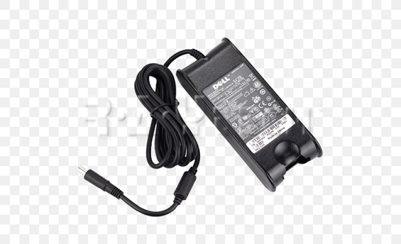 AC Adapter Dell Laptop Electric Battery, PNG, 500x500px, Ac Adapter, Adapter, Alternating Current, Battery Charger, Computer Component Download Free