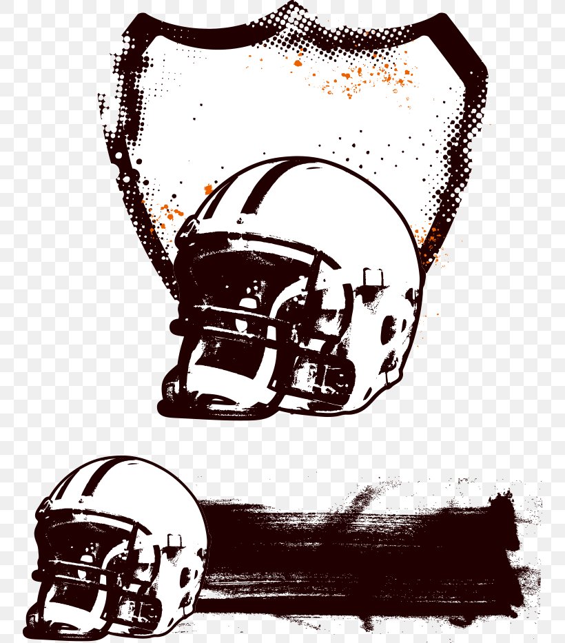 American Football Football Helmet Grunge Illustration, PNG, 754x933px, American Football, Black And White, Darrelle Revis, Fantasy Football, Football Download Free
