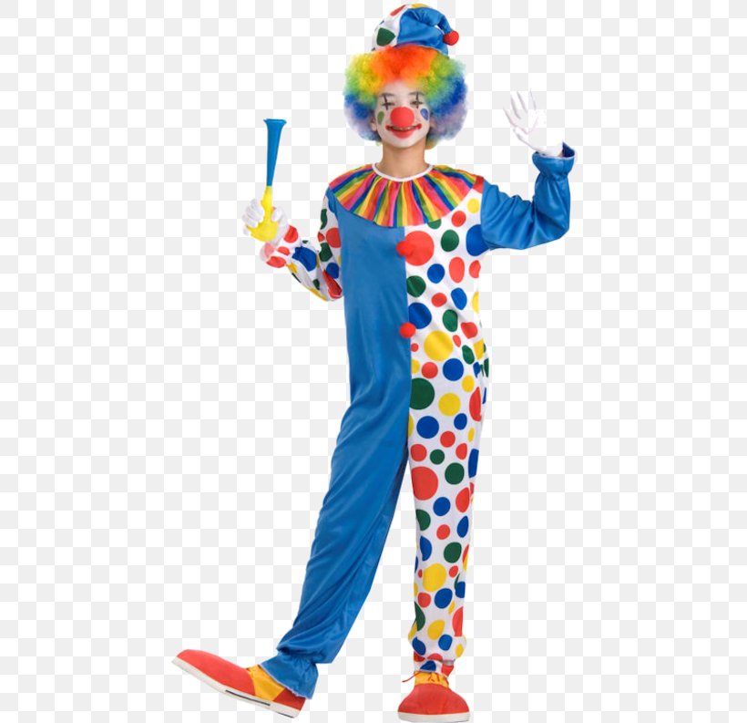Clown Halloween Costume Tube Top Clothing, PNG, 500x793px, Clown, Amazoncom, Clothing, Costume, Costume Party Download Free