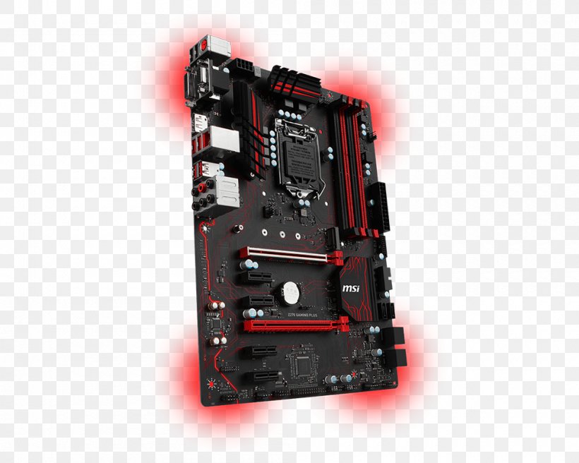 Intel LGA 1151 DDR4 SDRAM MSI Motherboard, PNG, 1000x800px, Intel, Atx, Computer Case, Computer Component, Computer Hardware Download Free