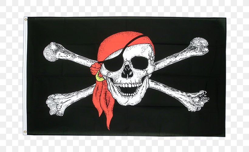Jolly Roger Skull And Crossbones Flag Skull And Bones Human Skull Symbolism, PNG, 750x500px, Jolly Roger, Bone, Flag, Flagpole, Human Skull Symbolism Download Free