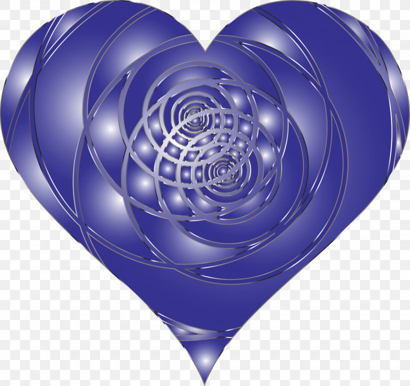Spiral Heart Violet, PNG, 2268x2137px, Spiral, Blue, Cobalt Blue, Color, Electric Blue Download Free